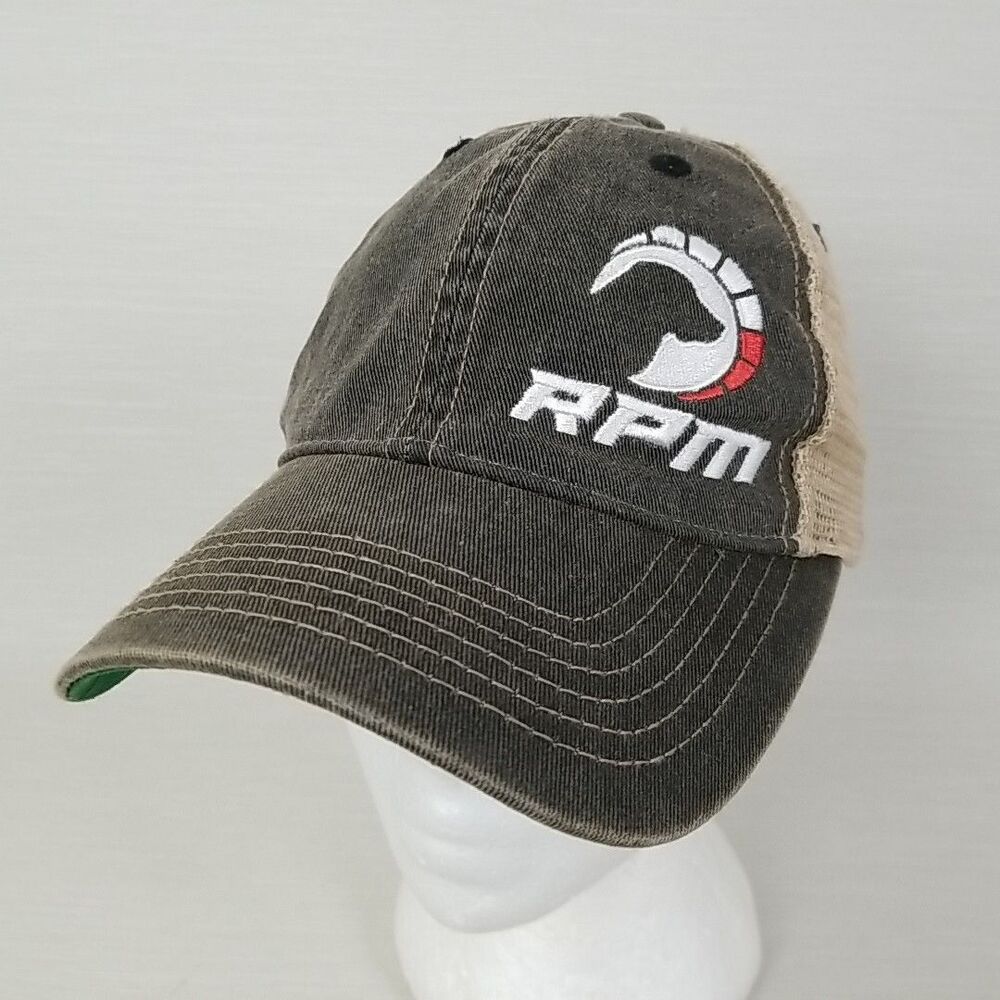 RPM Trucker Hat Snap Back/ Canvas Front /Soft Mesh Back Vintage Collection